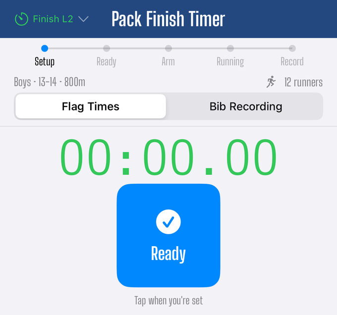 Both operators join the same way and pick a function on the pack finish screen